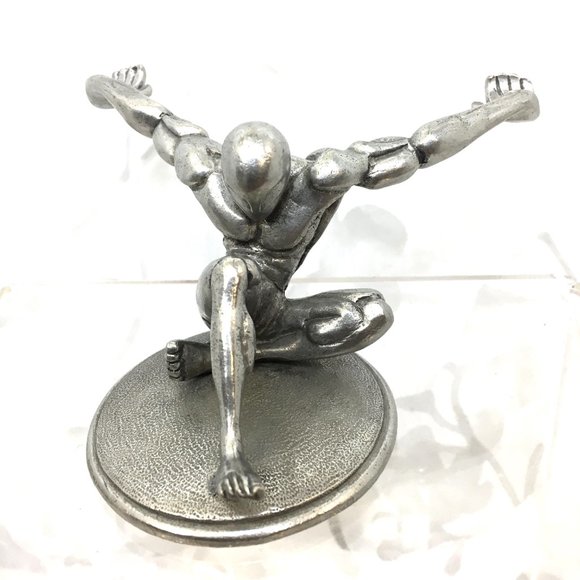 Jac Zagoory Designs Atlas Pewter Sculpture Pen Holder - Picture 7 of 15